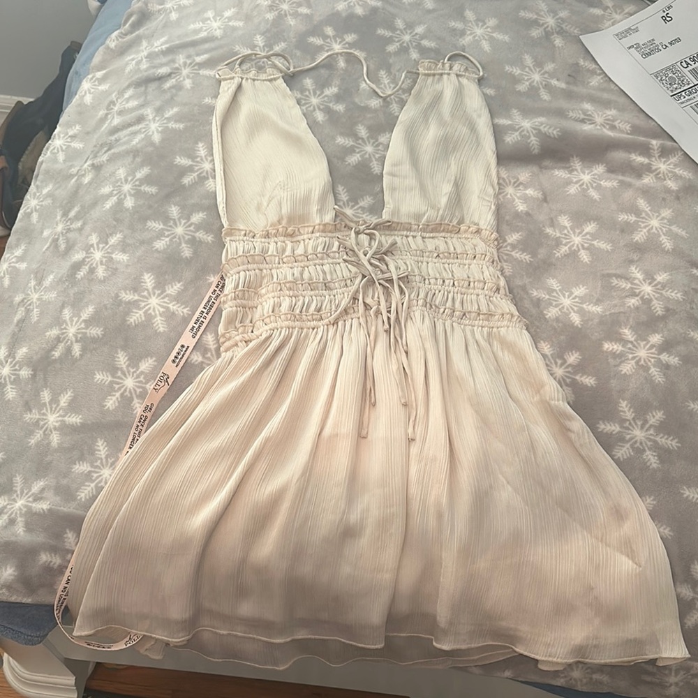 Oh Polly Lace-Up Dress